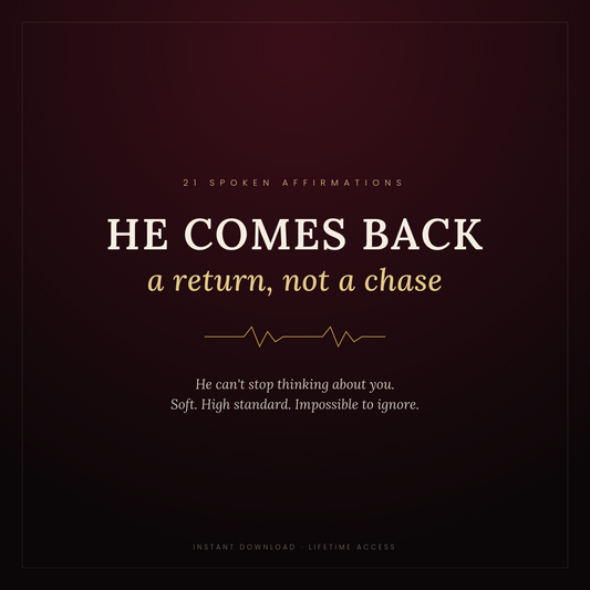 He Comes Back — 21 Day Audio Affirmations